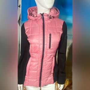 Bernardo Ecoplume Mixed Media Jacket